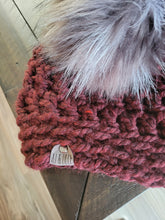 Load image into Gallery viewer, Maroon AJ BEANIE